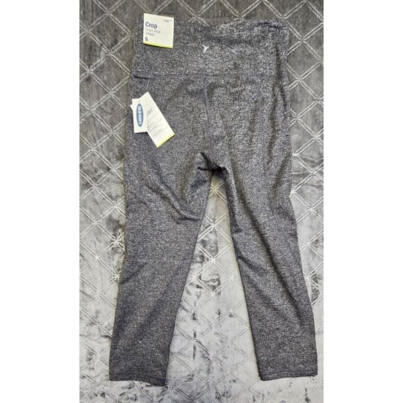 Old Navy Active Women's Mid Rise Fitted Crop Pants Size S Gray - Picture 1 of 7